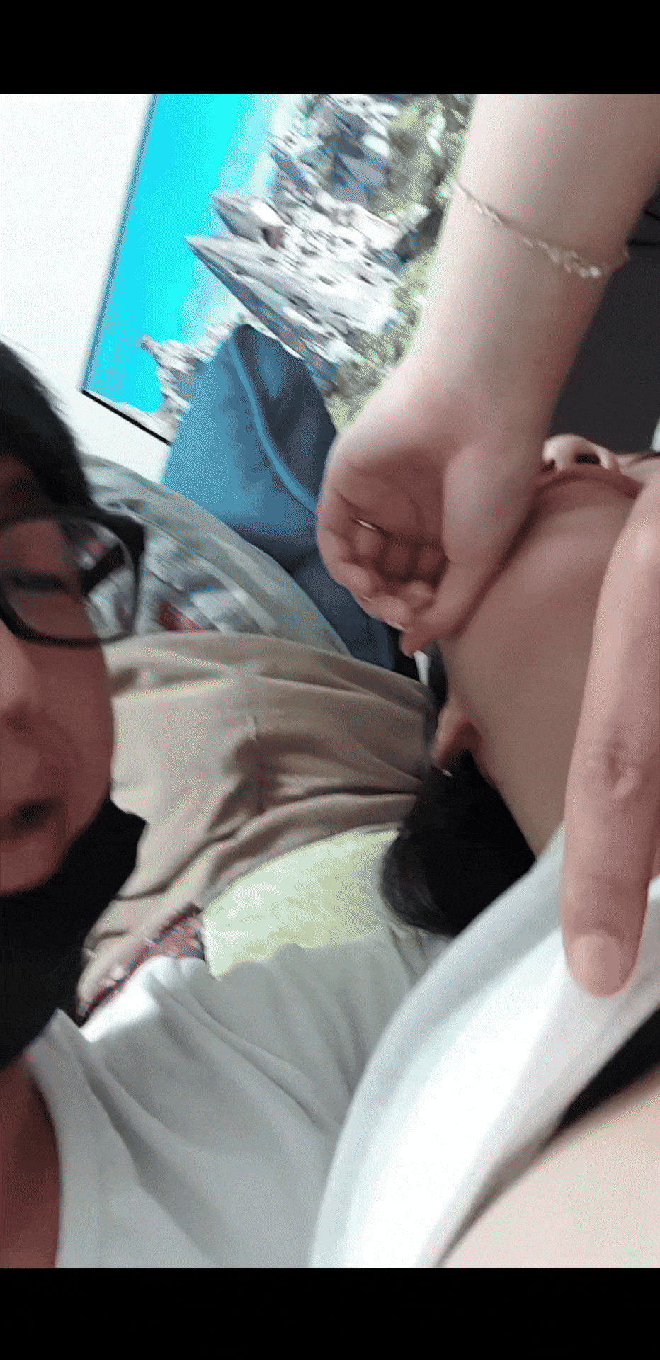 스무살차이 알바녀와 서로 대딸해주기 풀팩