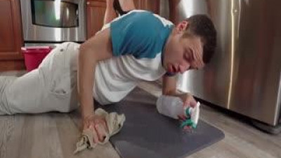 Domination And Punishment Porn. Young Bum Johnny And His Stepmom